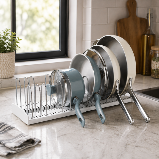 Premium Pan & Lid Storage Rack
