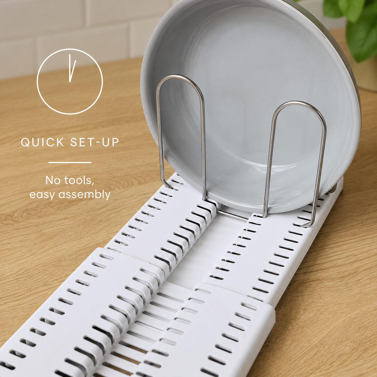 Premium Pan & Lid Storage Rack