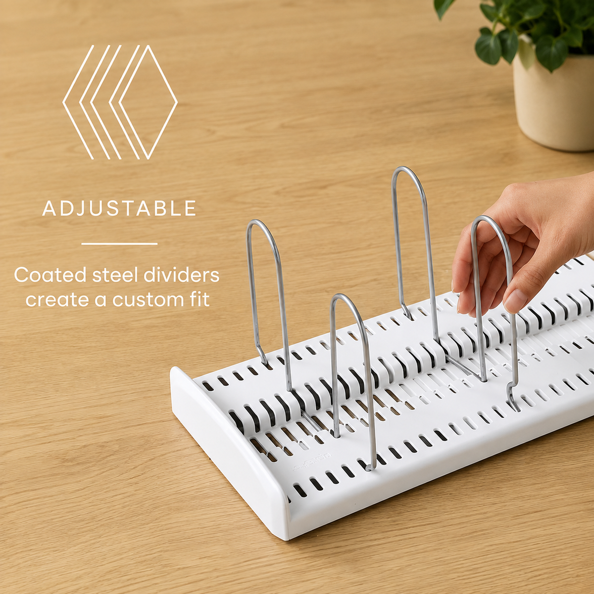 Premium Pan & Lid Storage Rack