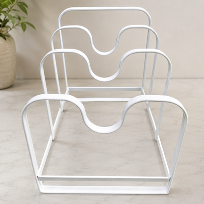U-Shape Pan & Lid Organizer Rack