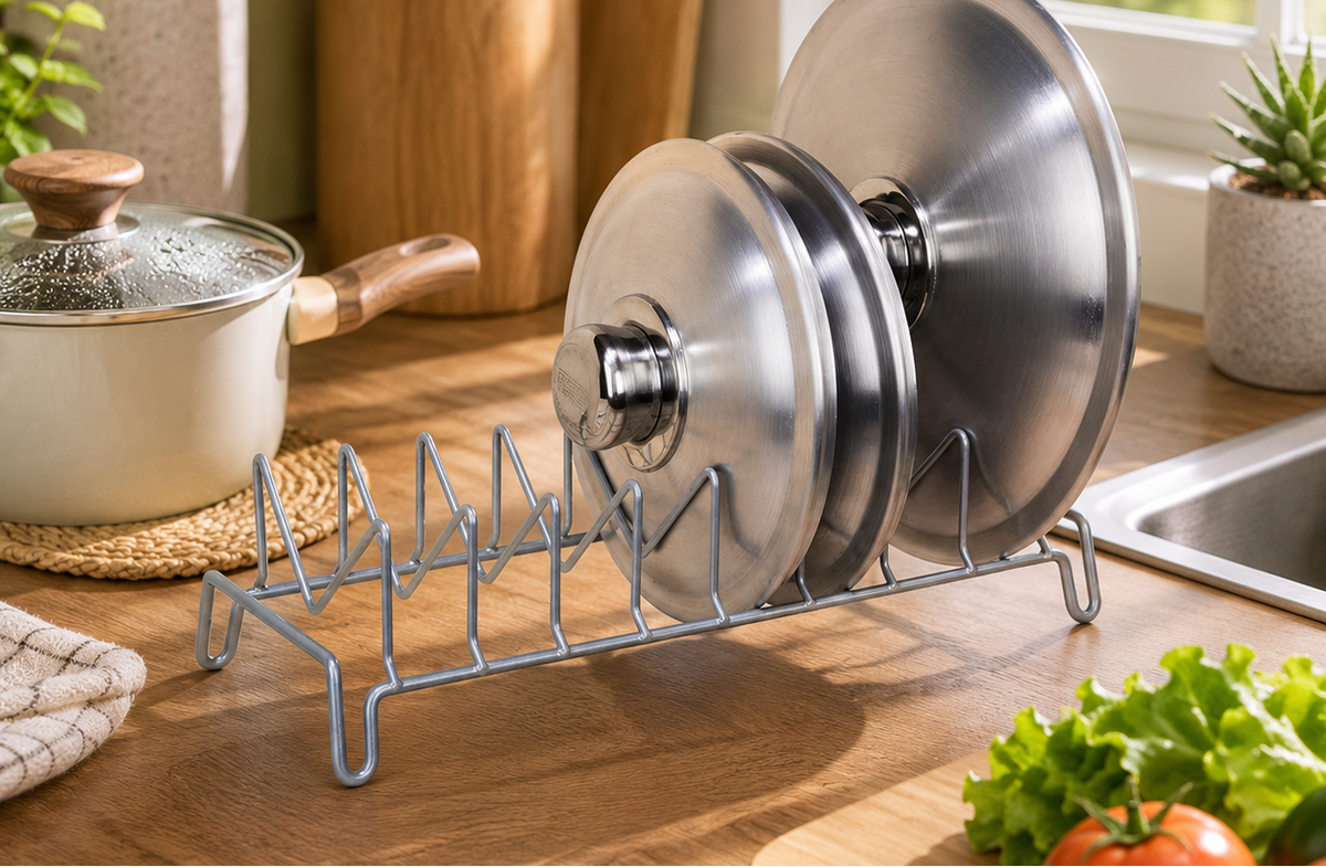 Compact Lid Storage Organizer