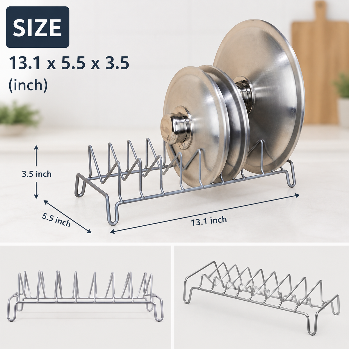 Compact Lid Storage Organizer